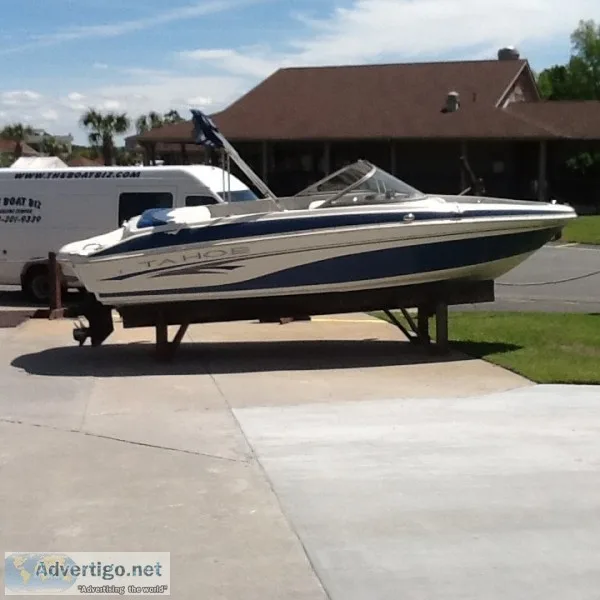 2006 Tahoe Q6 w Mercruiser 4.3L and tandem trailer