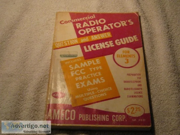 Commercial Radio Operator&rsquos Q and A License Guide &ndash 3r