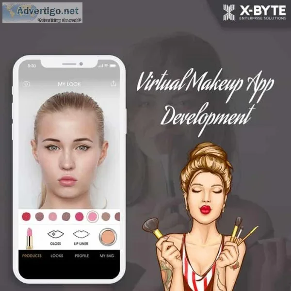 Top Rated Virtual MakeUp App Development Company in USA  X-Byte 