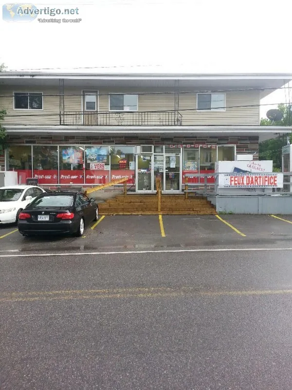 Semi-commercial building with convience store and equipment incl