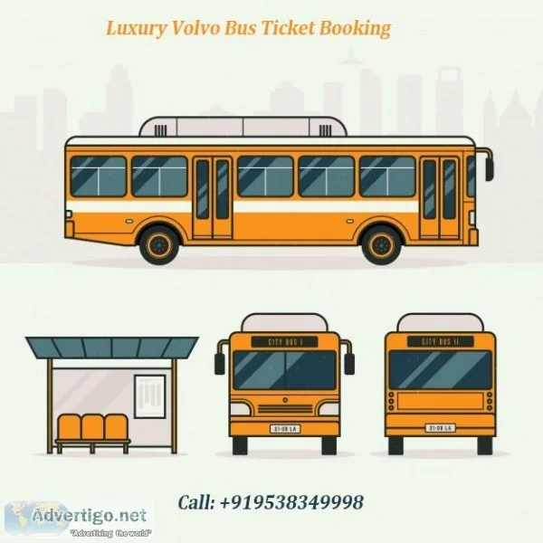 Luxury Volvo Bus Ticket BookingClickonme