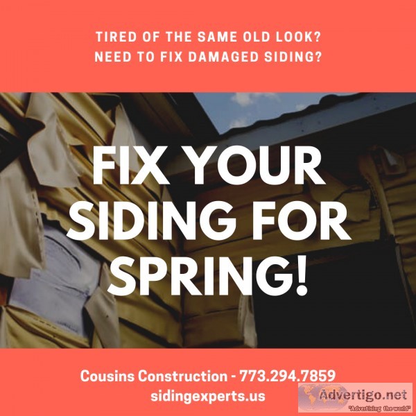Fix Your Siding For Spring