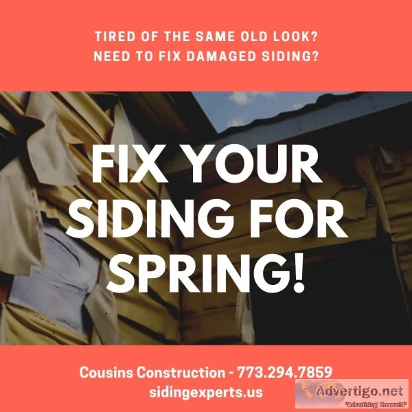 Fix Your Siding For Spring