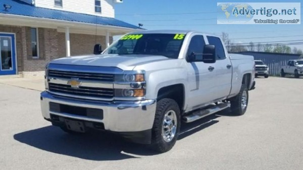 2015 Chevrolet 4x4 Silverado 2500 Crewcab 1 Owner Southern 10900