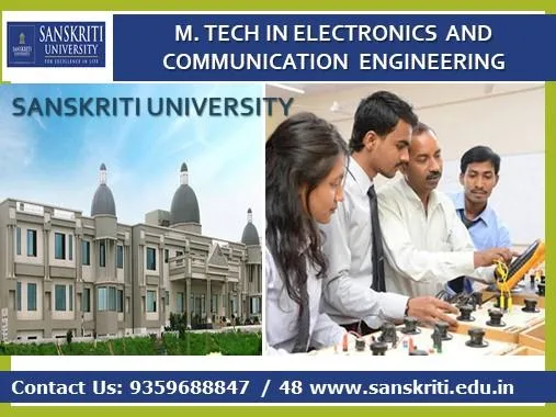 College of M.Tech. in Electronics and Communication Engineering