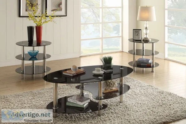 3 Pcs Coffee Table Set