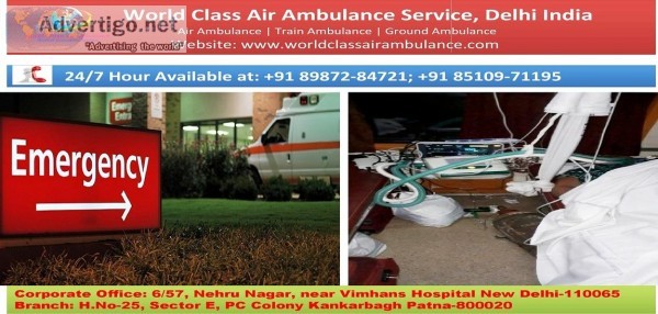 Marginal Cost Well-ICU Operating Air Ambulance Service in Guwaha