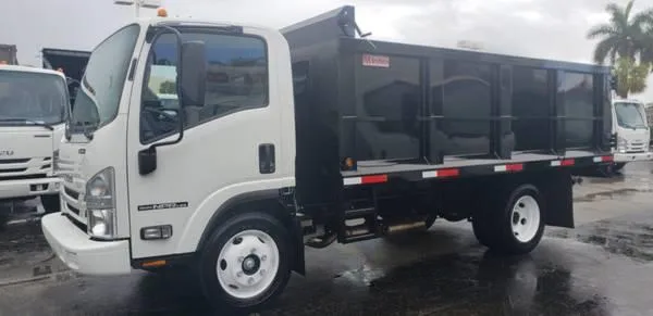NEW 2019 Isuzu NPR HD GAS Steel Dump Reg. Cab