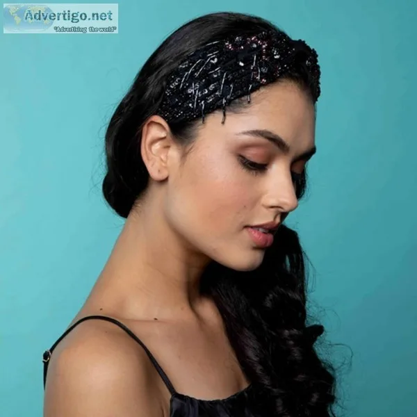 Embroidered Designer Headbands for Women Online in India Joey an