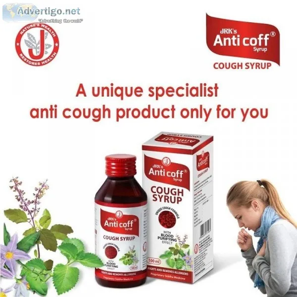 JRK s Anticoff Herbal Cough Syrup