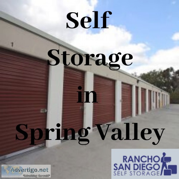 Perfect Self Storage Service in Spring valley