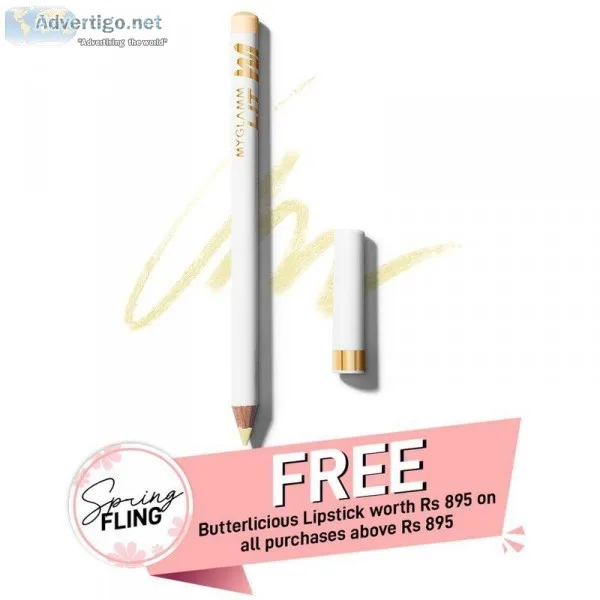 Off White Eyeliner Pencil Online India  MyGlamm