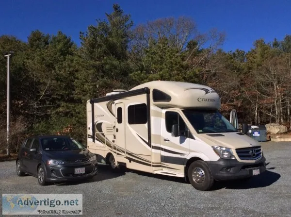 2015 thor Mercedes benz 24 foot motor coach