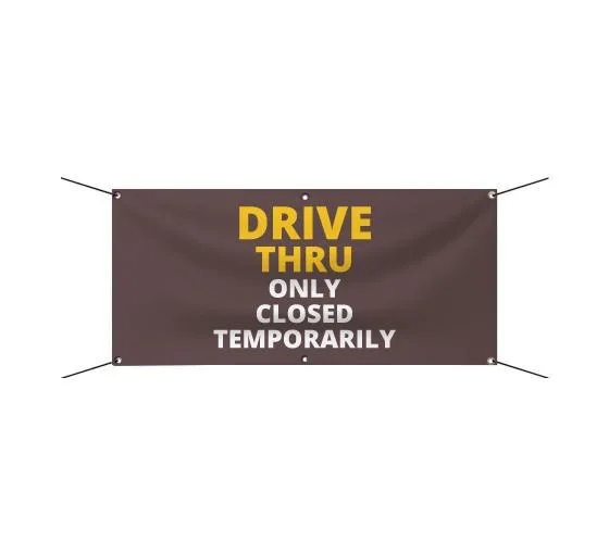 Let customized banners promote your business with style