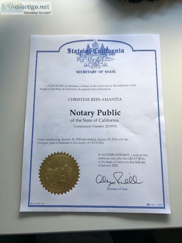 Mobile Notary Cheap fees and open availability