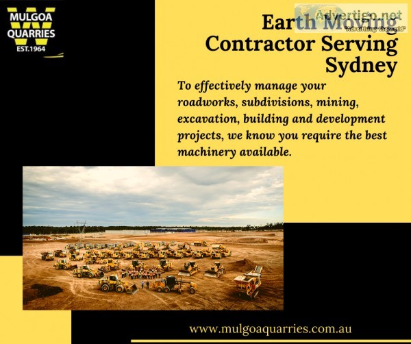 Earth Moving Contractors in Sydney