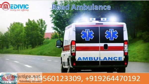 Get Best Road Ambulance Service in Purnia by Medivic Ambulance w