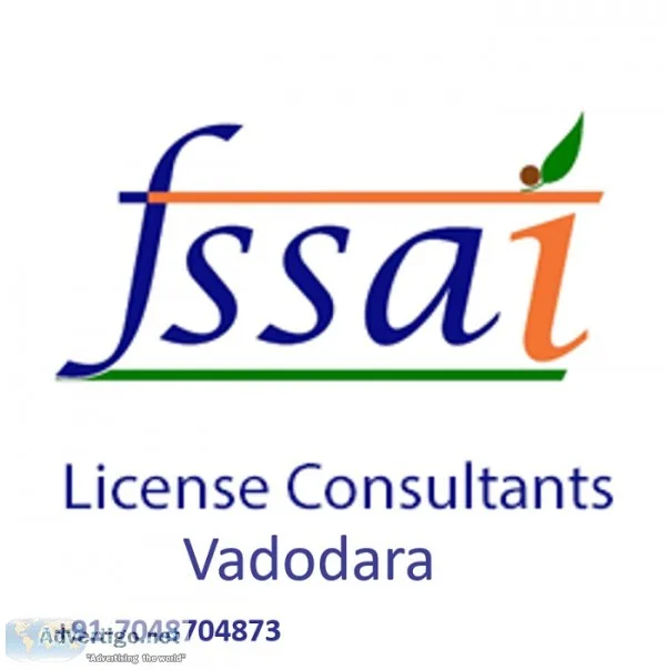 FSSAI license in Vadodara