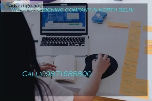 Innovative Design By website designing company in north Delhi