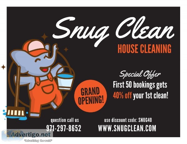 Snug Clean Grand Openeing