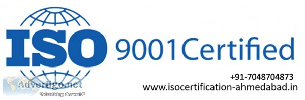 Consultant for ISO 9001 certification in Ahmedabad