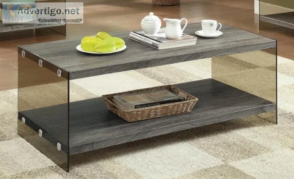COFFEE TABLE (WEATHERED GREY)