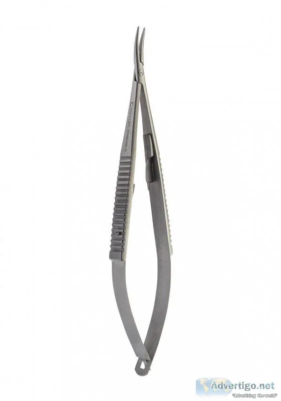 Castroviejo Needle Holder Curved - Dental Instruments Online - D