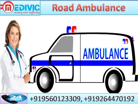 Top Road Ambulance Services in Gaya by Medivic Ambulance with MD