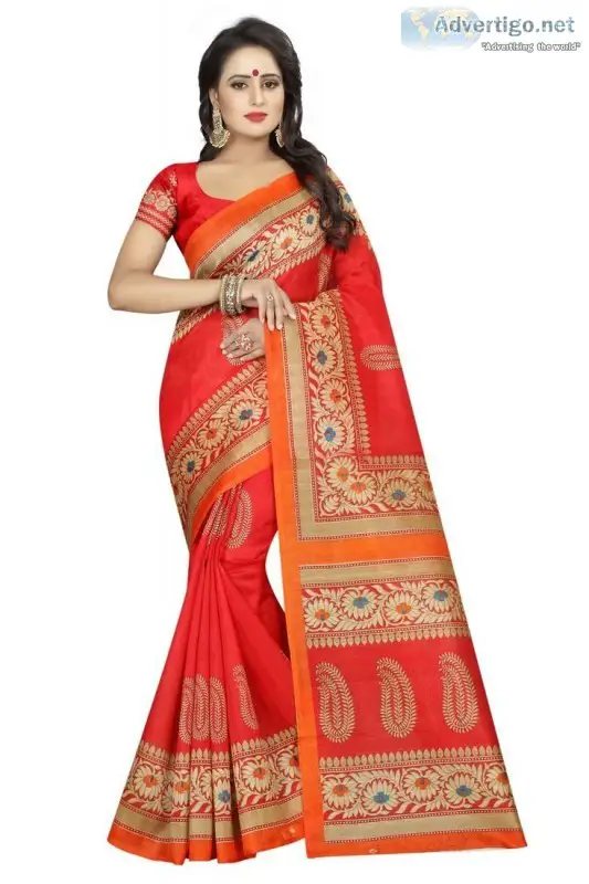 Explore the Stunning Red Color Sarees with Latest Designs