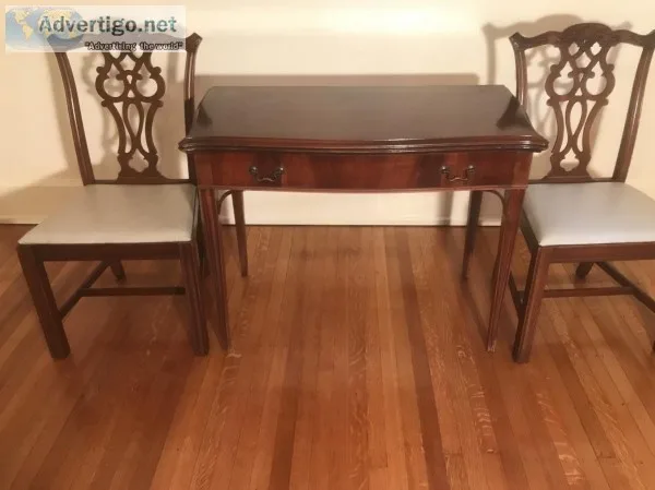 Chippendale Style Table and Chairs