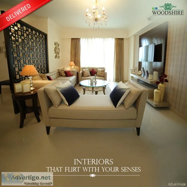 M3M Woodshire &ndash23BHK Ready to Move Apartments