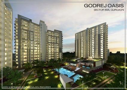 Godrej Oasis &ndash Ready to move 23BHK Flats in Sector 88A Gurg