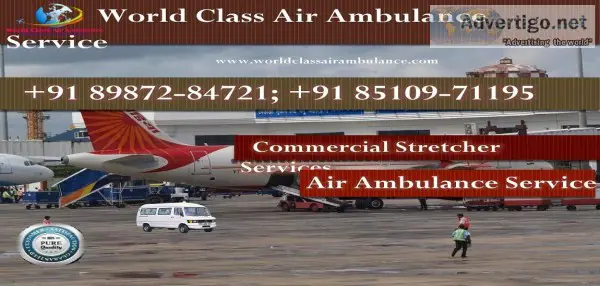 World Class Air Ambulance in Kolkata- Hire Fast Response Quick S