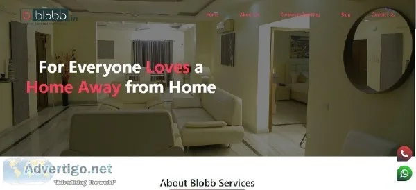 Service Apartments in Hyderabad  Blobb  Corporate  Premium and L