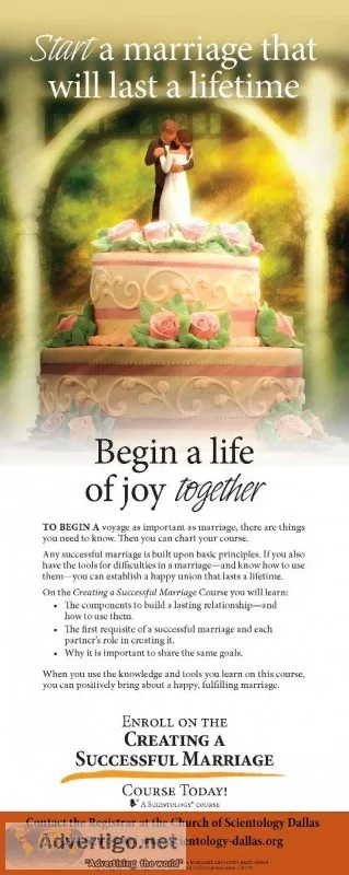 Marriage - Courses to Start Maintain or Save One