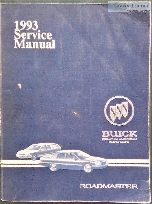1993 Buick Roadmaster Shop Manual