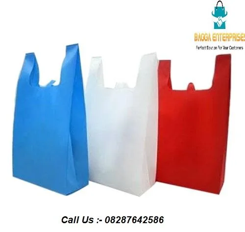 W Cut Non woven bags manufacturer Noida