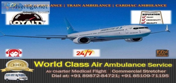 World Class Air Ambulance in Ranchi- Choose World-Regarded ICU-P