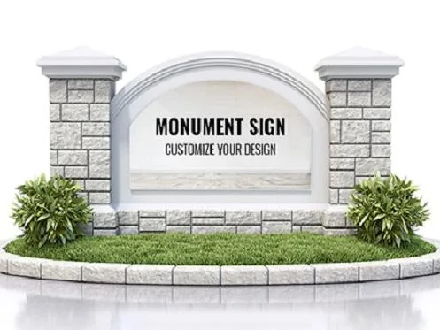 Grab Passersby Attention with Monument Signs For Your Business