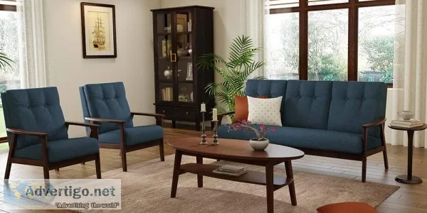 Buy Wooden Sofa Sets from Living Room Furniture Store-Furniture 
