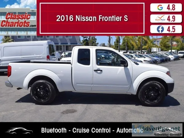 Used 2016 Nissan Frontier S for Sale in San Diego - 21409