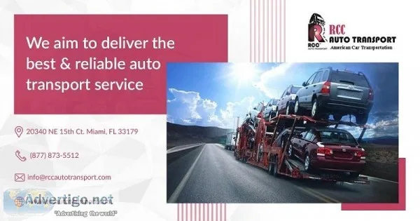 RCC Auto Transport - Affordable and Goodly Managed Car Shipping 