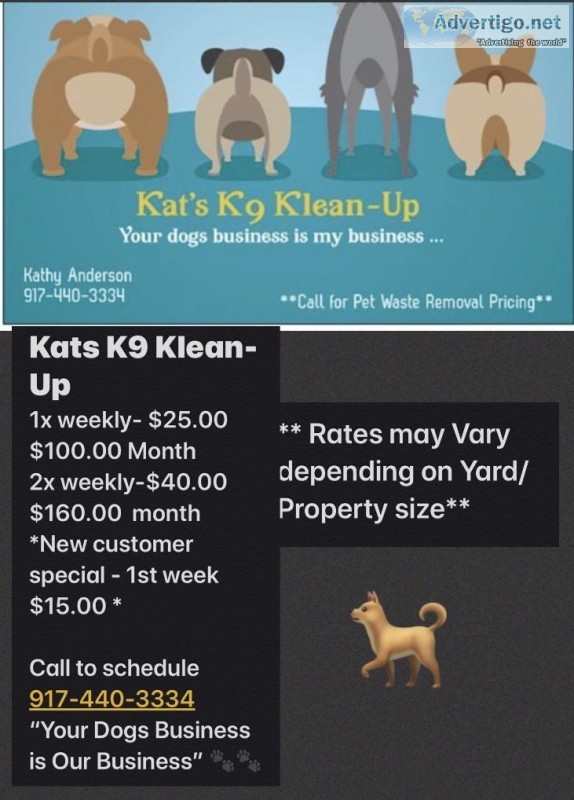 Kats K9 Klean-Up