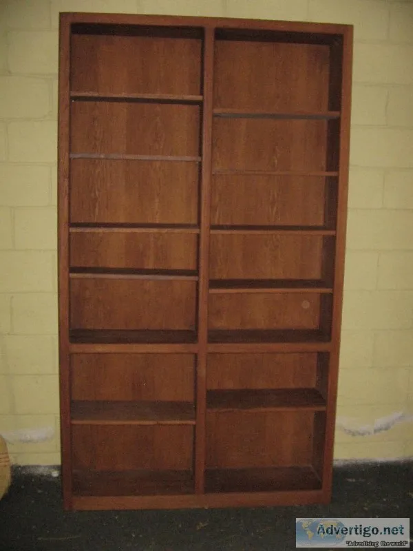 Solid Oak Bookcase