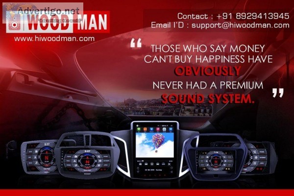Buy Best Android car music system for Your Car Woodman BIGB 9&rd
