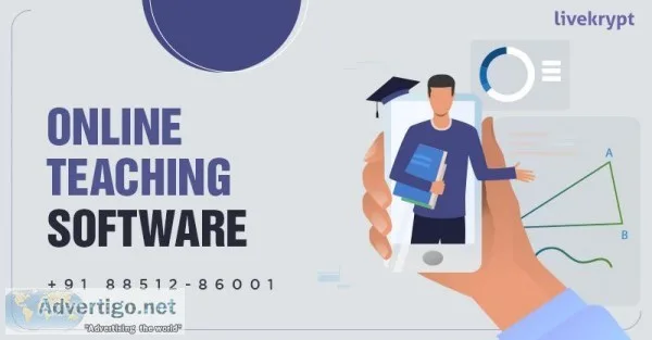 Teach Using Online Teaching Software  Livekrypt