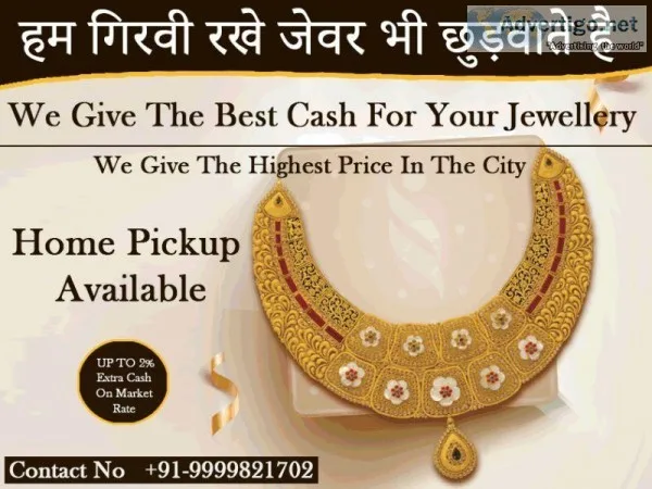 Where to Sell Gold For Cash in Delhi