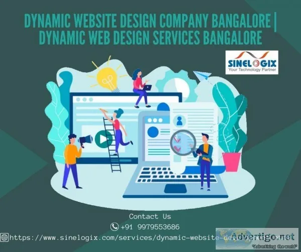 Dynamic Website Design Company Bangalore  Dynamic Web Design Ser