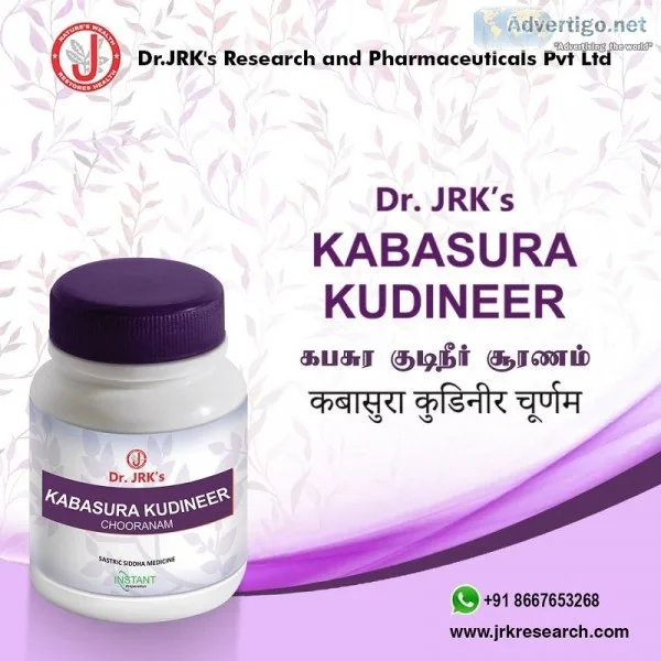Kabasura Kudineer For Fever With Respiratory Problems