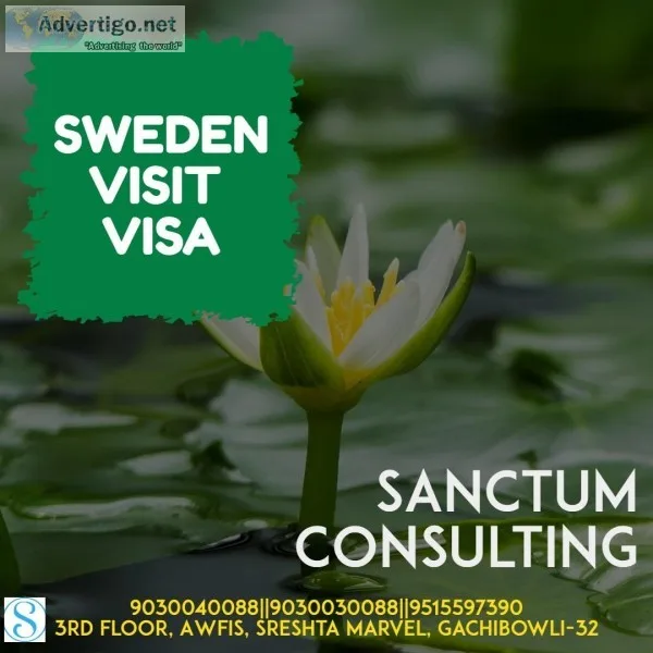 Avail Sweden Visitor Visa at a Reasonable Rate